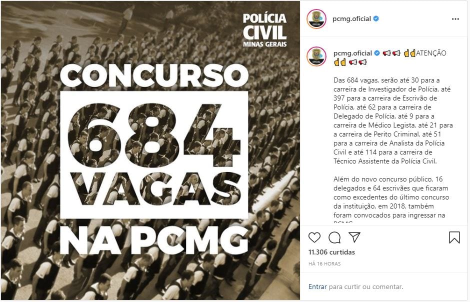 CONCURSO PCMG INVESTIGADOR / ESCRIVÃO